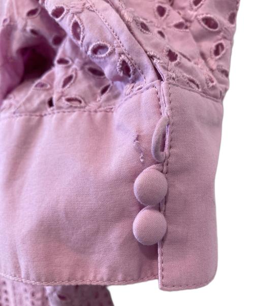 LANVIN en Bleu（ランバンオンブルー）LANVIN en Bleu (ランバンオンブルー) ボタニカルダイレースワンピース　3036314 ラベンダー サイズ:36の古着・服飾アイテム