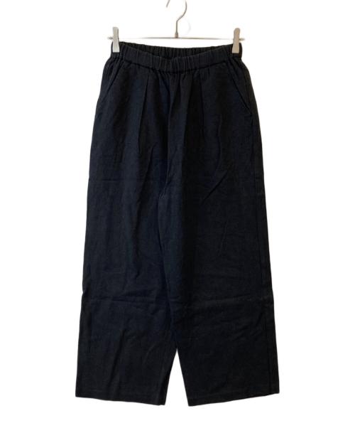 かぐれ（カグレ）かぐれ (カグレ) リネンレーヨンイージーパンツ　GA44-24S004 ブラック サイズ:FREEの古着・服飾アイテム