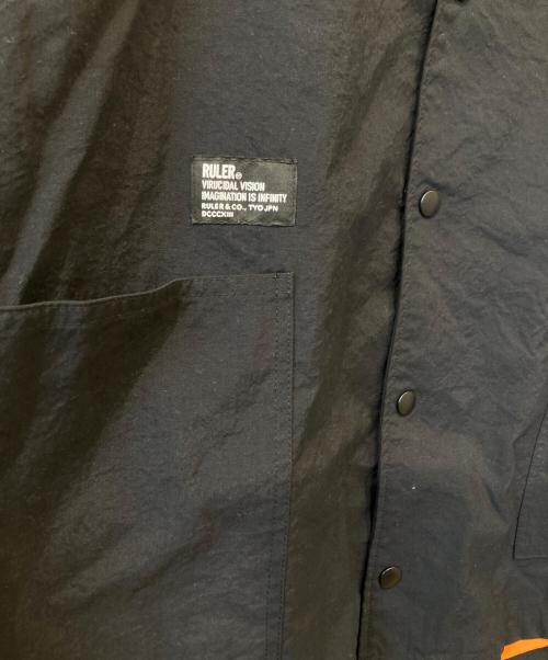 RULER（ルーラー）RULER (ルーラー) コーチジャケット ブラック サイズ:Xの古着・服飾アイテム