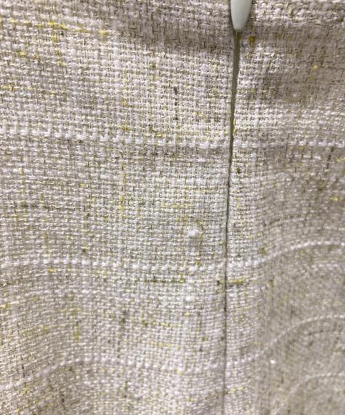 DEA. by ROBE de FLEURS（ディア バイローブドフルール）DEA. by ROBE de FLEURS (ディア バイローブドフルール) フロントジッパーパフスリーブロングキャバドレス　DE2888 グリーン サイズ:Sの古着・服飾アイテム