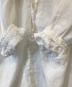 中古・古着 nest Robe (ネストローブ) リネンラミーフリルネックチュニック ブラウス　01241-1489　24SS ホワイト サイズ:FREE：7000円