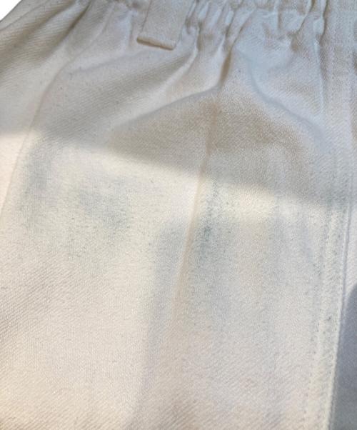 MHL（エムエイチエル）MHL (エムエイチエル) WORN LINEN COTTON DRILL 595-3132501 スカート ホワイト サイズ:1の古着・服飾アイテム