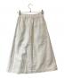 MHL (エムエイチエル) WORN LINEN COTTON DRILL 595-3132501 スカート ホワイト サイズ:1：4000円