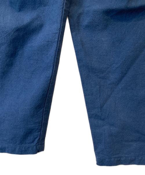中川政七商店（ナカガワマサシチショウテン）中川政七商店 (ナカガワマサシチショウテン) たっつけパンツ　18-148-695 ブルー サイズ:Mの古着・服飾アイテム
