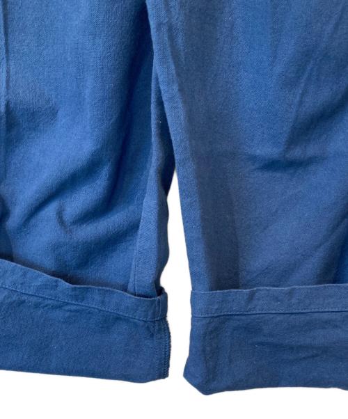 中川政七商店（ナカガワマサシチショウテン）中川政七商店 (ナカガワマサシチショウテン) たっつけパンツ　18-148-695 ブルー サイズ:Mの古着・服飾アイテム