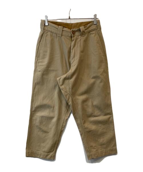 45R（フォーティファイブ・アール）45R (フォーティファイブ・アール) おこめチノの908ポッポパンツ 50360021 ベージュ サイズ:表記がないため不明の古着・服飾アイテム