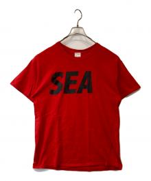 WIND AND SEA（ウィンダンシー）の古着「プリントTシャツ   WDS-CS-13」｜レッド