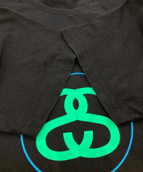 stussy（ステューシー）stussy (ステューシー) STONES THROW 20th Aniv.Tee ストーンズ・スロウ 20thアニバーサリー ティー ブラック サイズ:Mの古着・服飾アイテム