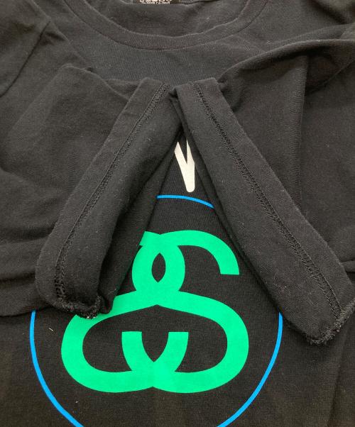 stussy（ステューシー）stussy (ステューシー) STONES THROW 20th Aniv.Tee ストーンズ・スロウ 20thアニバーサリー ティー ブラック サイズ:Mの古着・服飾アイテム
