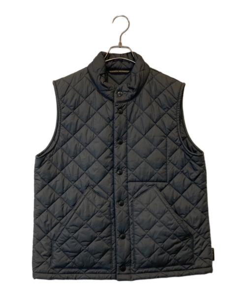 Traditional Weatherwear（トラディショナルウェザーウェア）Traditional Weatherwear (トラディショナルウェザーウェア) キルティングベスト 102DT-1008A ダークグレー サイズ:40の古着・服飾アイテム
