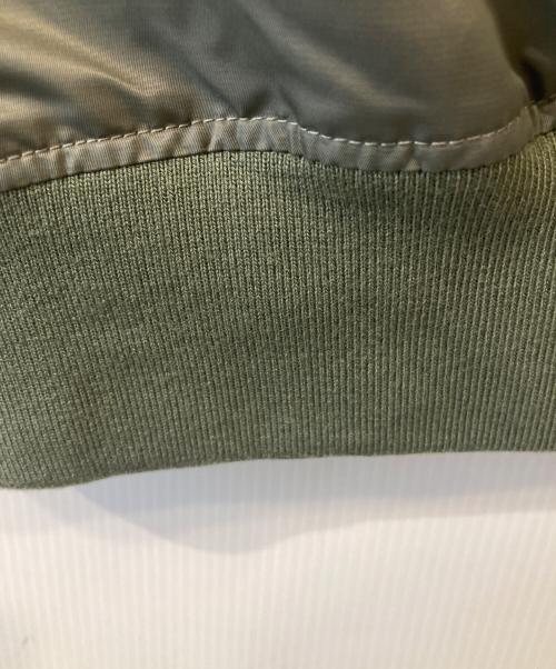 HOUSTON（ヒューストン）HOUSTON (ヒューストン) MA-1ジャケット 50316 ジャケット ブルゾン カーキ サイズ:Mの古着・服飾アイテム