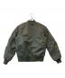 HOUSTON (ヒューストン) MA-1ジャケット 50316 ジャケット ブルゾン カーキ サイズ:M：8000円