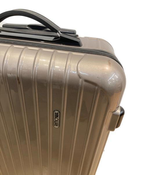 RIMOWA（リモワ）RIMOWA (リモワ) キャリーバッグ ベージュの古着・服飾アイテム
