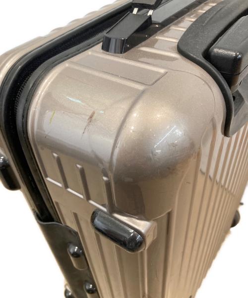 RIMOWA（リモワ）RIMOWA (リモワ) キャリーバッグ ベージュの古着・服飾アイテム