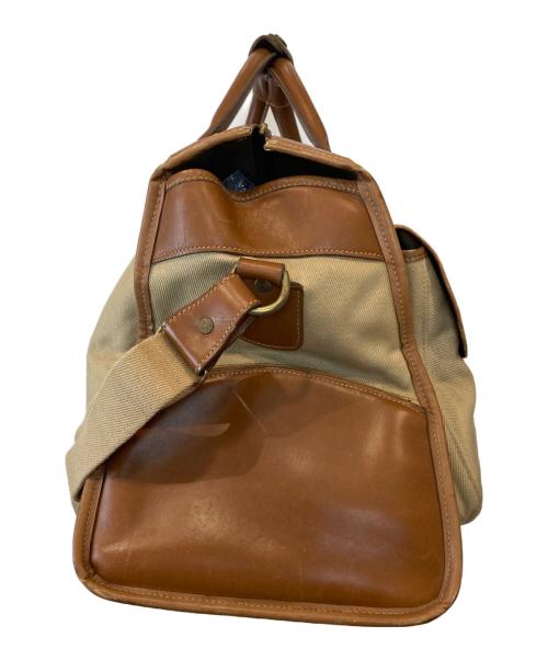 GHURKA（グルカ）GHURKA (グルカ) ボストンバッグ ブラウン×ベージュ サイズ:FREEの古着・服飾アイテム