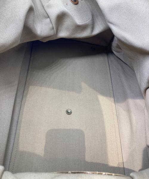 GHURKA（グルカ）GHURKA (グルカ) ボストンバッグ ブラウン×ベージュ サイズ:FREEの古着・服飾アイテム