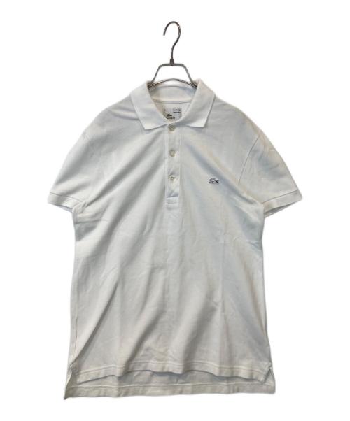 LACOSTE（ラコステ）LACOSTE (ラコステ) ポロシャツ ホワイト サイズ:3の古着・服飾アイテム