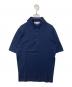 JOHN SMEDLEY（ジョンスメドレー）の古着「ニットポロシャツ」｜ネイビー