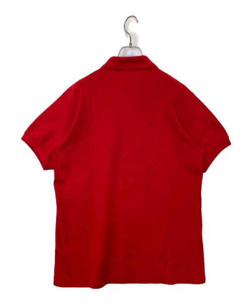LACOSTE（ラコステ）LACOSTE (ラコステ) ポロシャツ レッド サイズ:3の古着・服飾アイテム