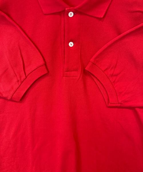LACOSTE（ラコステ）LACOSTE (ラコステ) ポロシャツ レッド サイズ:3の古着・服飾アイテム