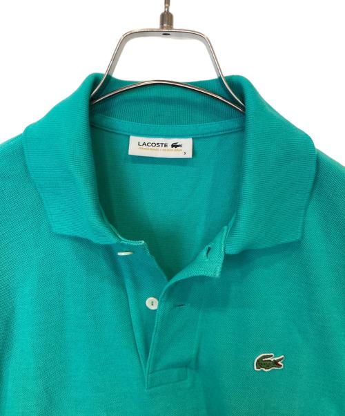 LACOSTE（ラコステ）LACOSTE (ラコステ) ポロシャツ グリーン サイズ:3の古着・服飾アイテム