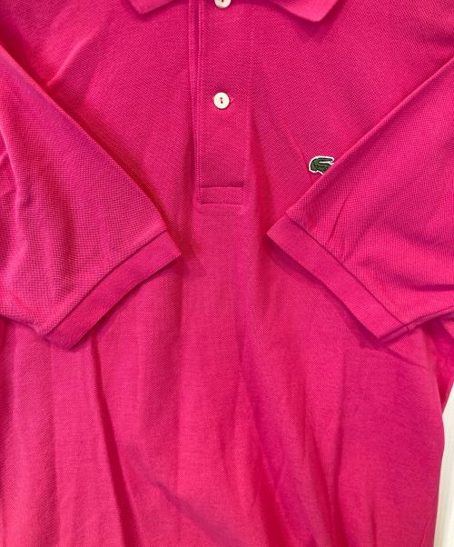 LACOSTE（ラコステ）LACOSTE (ラコステ) ポロシャツ ショッキングピンク サイズ:3の古着・服飾アイテム
