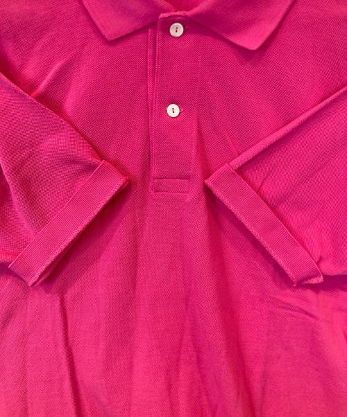 LACOSTE（ラコステ）LACOSTE (ラコステ) ポロシャツ ショッキングピンク サイズ:3の古着・服飾アイテム
