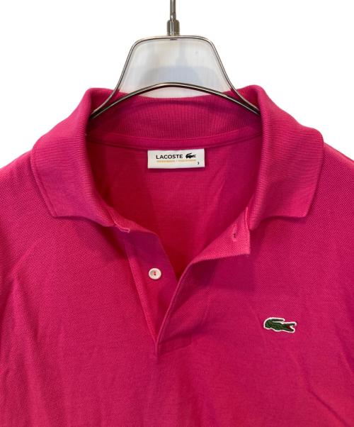 LACOSTE（ラコステ）LACOSTE (ラコステ) ポロシャツ ショッキングピンク サイズ:3の古着・服飾アイテム
