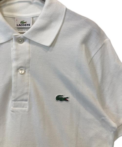 LACOSTE（ラコステ）LACOSTE (ラコステ) ポロシャツ ホワイト サイズ:2の古着・服飾アイテム