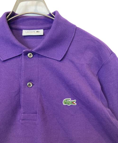 LACOSTE（ラコステ）LACOSTE (ラコステ) ポロシャツ パープル サイズ:2の古着・服飾アイテム