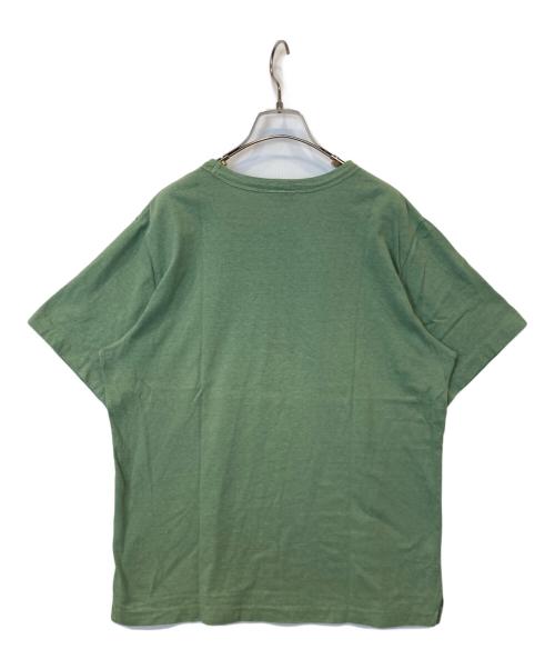 45rpm（45アールピーエム）45rpm (45アールピーエム) プリントTシャツ グリーン サイズ:表示がない為不明の古着・服飾アイテム