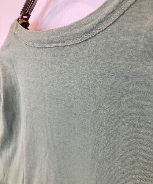 45rpm（45アールピーエム）45rpm (45アールピーエム) プリントTシャツ グリーン サイズ:表示がない為不明の古着・服飾アイテム