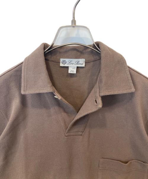 LORO PIANA（ロロピアーナ）LORO PIANA (ロロピアーナ) ポロシャツ ブラウン サイズ:XSの古着・服飾アイテム