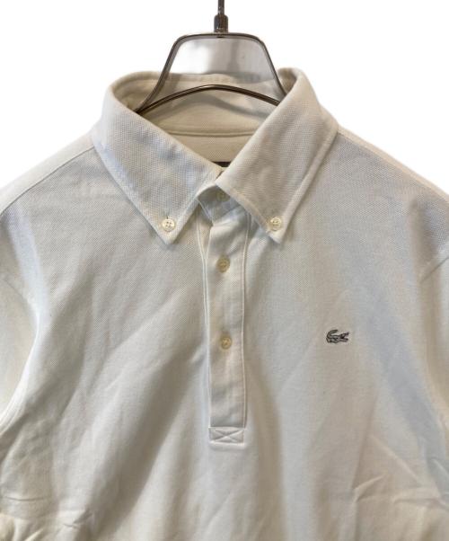 LACOSTE（ラコステ）LACOSTE (ラコステ) ポロシャツ ホワイト サイズ:3の古着・服飾アイテム