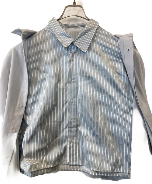 ALAND（エーランド）ALAND (エーランド) 長袖シャツ　AL661004AC　あのコラボ スカイブルー サイズ:Freeの古着・服飾アイテム