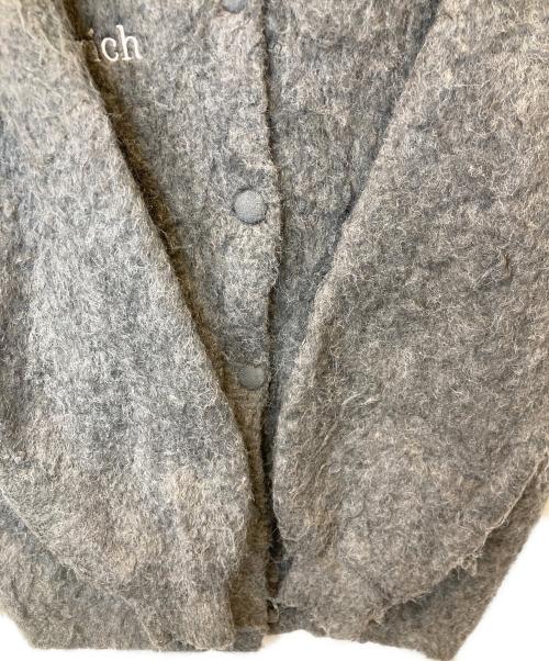 darich（ダーリッチ）darich (ダーリッチ) フラッフィーオーバープルオーバー　112441025 グレー サイズ:FREEの古着・服飾アイテム