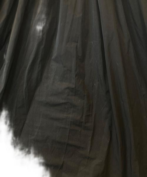 Snidel（スナイデル）Snidel (スナイデル) フリルサスぺンダー付きボリュームスカート　SWFS244216 ブラック サイズ:1の古着・服飾アイテム