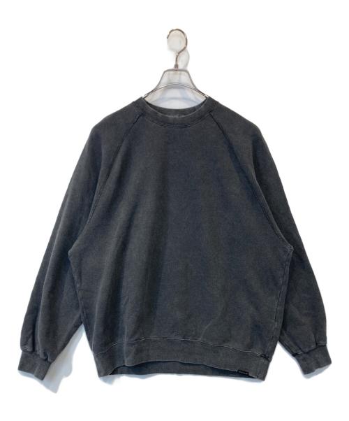 confect（コンフェクト）CONFECT (コンフェクト) 裏毛 ピグメントダイ ラグランプルオーバー 02244-0031 グレー サイズ:3の古着・服飾アイテム