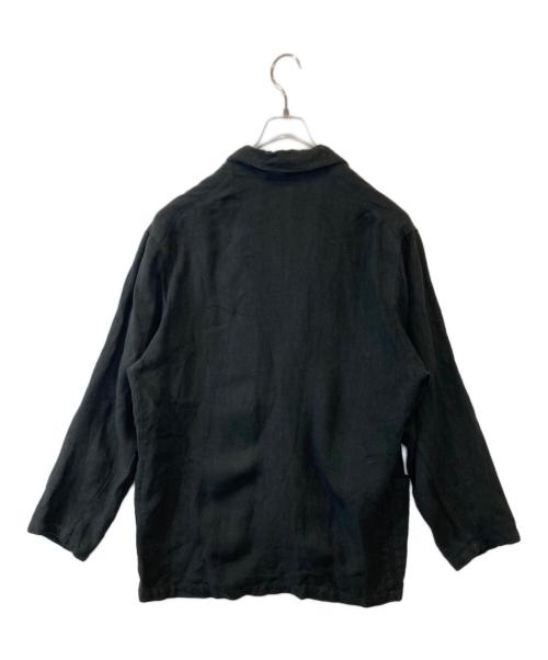 confect（コンフェクト）confect (コンフェクト) 起毛リネンサックジャケット　02243-0014-1 ブラック サイズ:4の古着・服飾アイテム