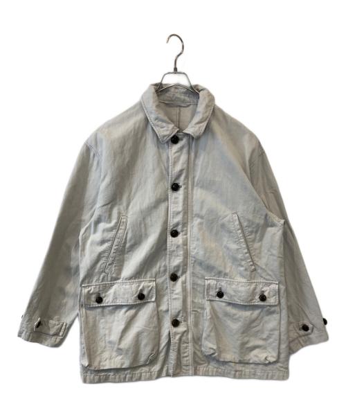 confect（コンフェクト）confect (コンフェクト) コットンリネンオックス 超撥水 02244-0046 ハンティングジャケット ホワイト サイズ:3の古着・服飾アイテム
