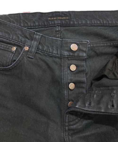 NUDIE JEANS（ヌーディー・ジーンズ）NUDIE JEANS (ヌーディー・ジーンズ) ブラックデニムパンツ ブラック サイズ:W33×L30の古着・服飾アイテム