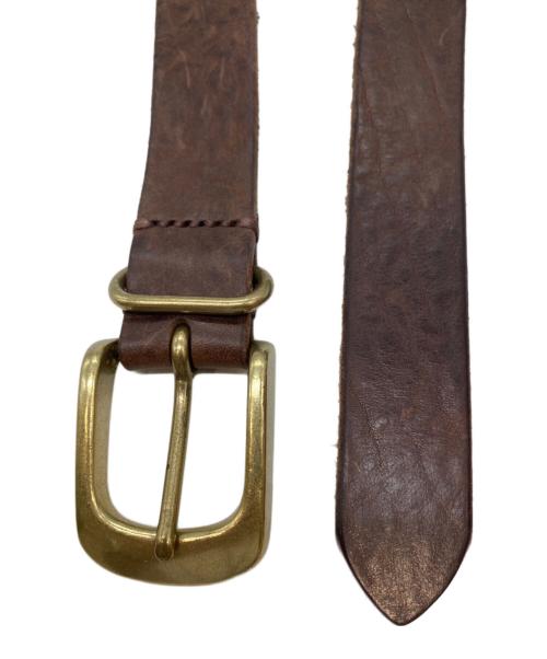 HENDER SCHEME（エンダースキーマ）HENDER SCHEME (エンダースキーマ) shrink shoulder belt ブラウン サイズ:FREEの古着・服飾アイテム