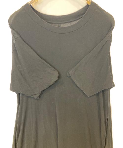 ALWEL（オルウェル）ALWEL (オルウェル) Tシャツドレス CSM-4 ブラック サイズ:Sの古着・服飾アイテム