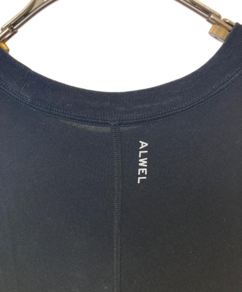 ALWEL（オルウェル）ALWEL (オルウェル) Tシャツドレス CSM-4 ブラック サイズ:Sの古着・服飾アイテム