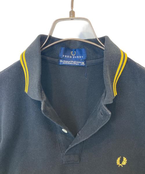 FRED PERRY（フレッドペリー）FRED PERRY (フレッドペリー) ポロシャツ　FPP732 ブラック サイズ:Mの古着・服飾アイテム