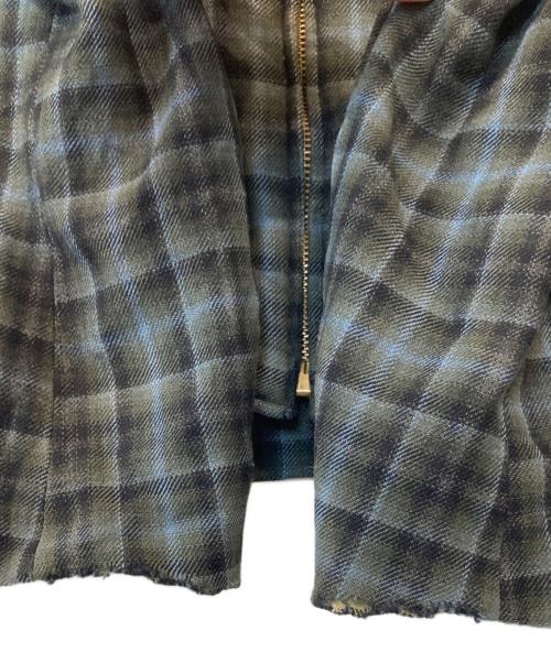 PENDLETON（ペンドルトン）PENDLETON (ペンドルトン) オンブレチェックウールジャケット グリーン サイズ:表示がないため不明の古着・服飾アイテム