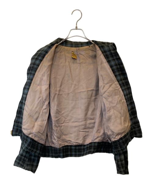 PENDLETON（ペンドルトン）PENDLETON (ペンドルトン) オンブレチェックウールジャケット グリーン サイズ:表示がないため不明の古着・服飾アイテム