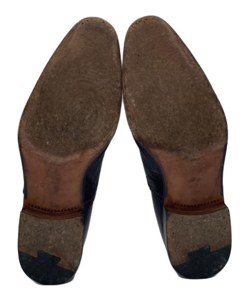 CARMINA（カルミナ）CARMINA (カルミナ) サイドエラスティックシューズ 80209 パープル サイズ:6.5の古着・服飾アイテム