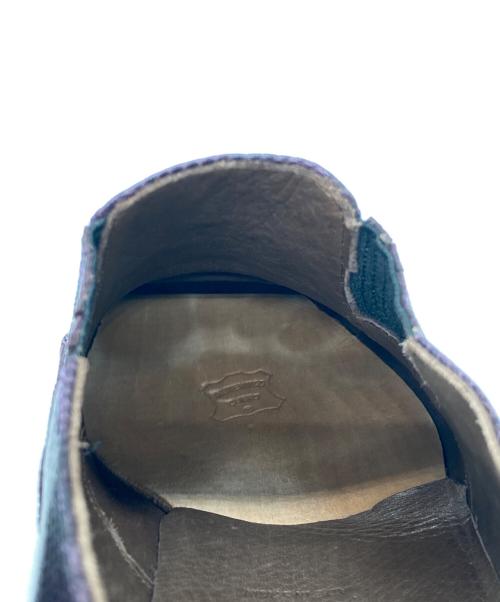 CARMINA（カルミナ）CARMINA (カルミナ) サイドエラスティックシューズ 80209 パープル サイズ:6.5の古着・服飾アイテム