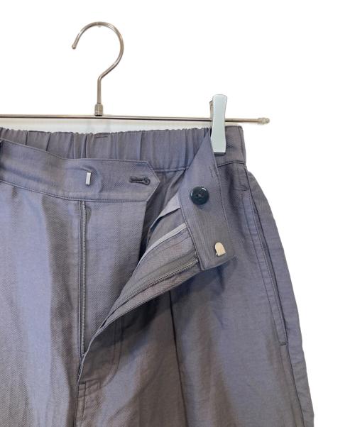 BEAUTY&YOUTH（ビューティーアンドユース）BEAUTY&YOUTH (ビューティーアンドユース) ツイル タック ワイドパンツ 1614-199-6238 グレー サイズ:Sの古着・服飾アイテム